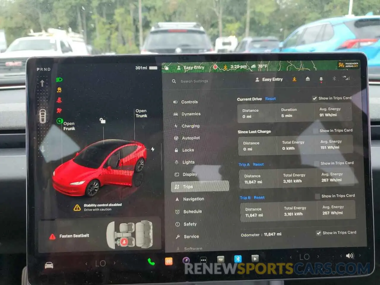 9 fotografías del automóvil dañado 5YJ3E1EB9RF731006 TESLA MODEL 3 2024