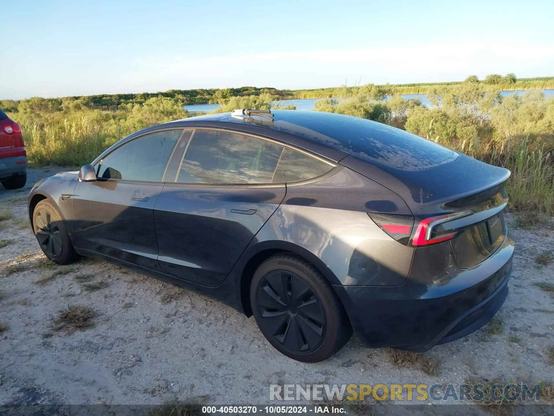 13 fotografías del automóvil dañado 5YJ3E1EB9RF755581 TESLA MODEL 3 2024