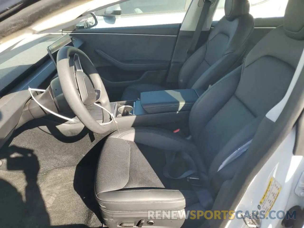 7 fotografías del automóvil dañado 5YJ3E1EB9RF759355 TESLA MODEL 3 2024