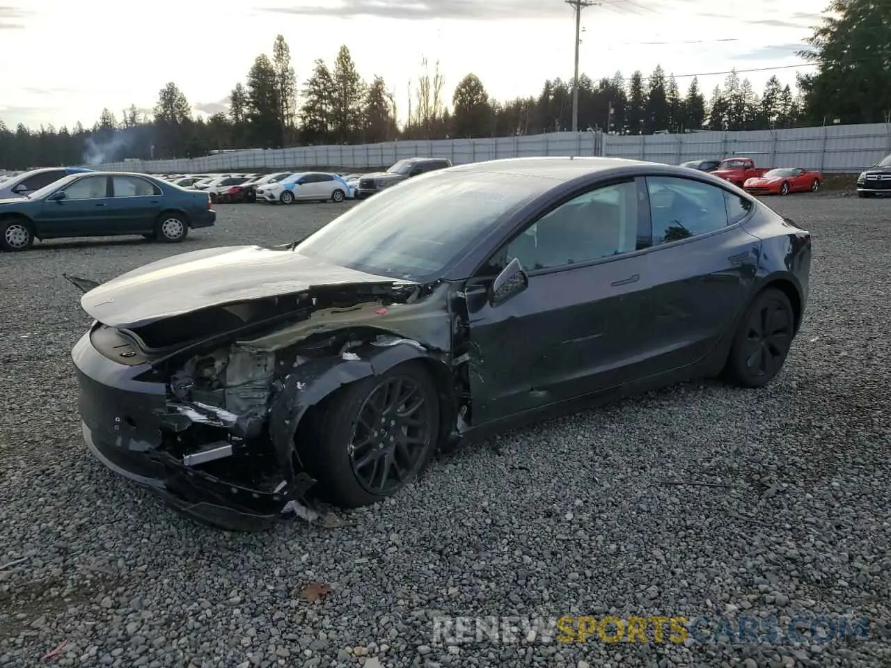 1 fotografías del automóvil dañado 5YJ3E1EB9RF787155 TESLA MODEL 3 2024