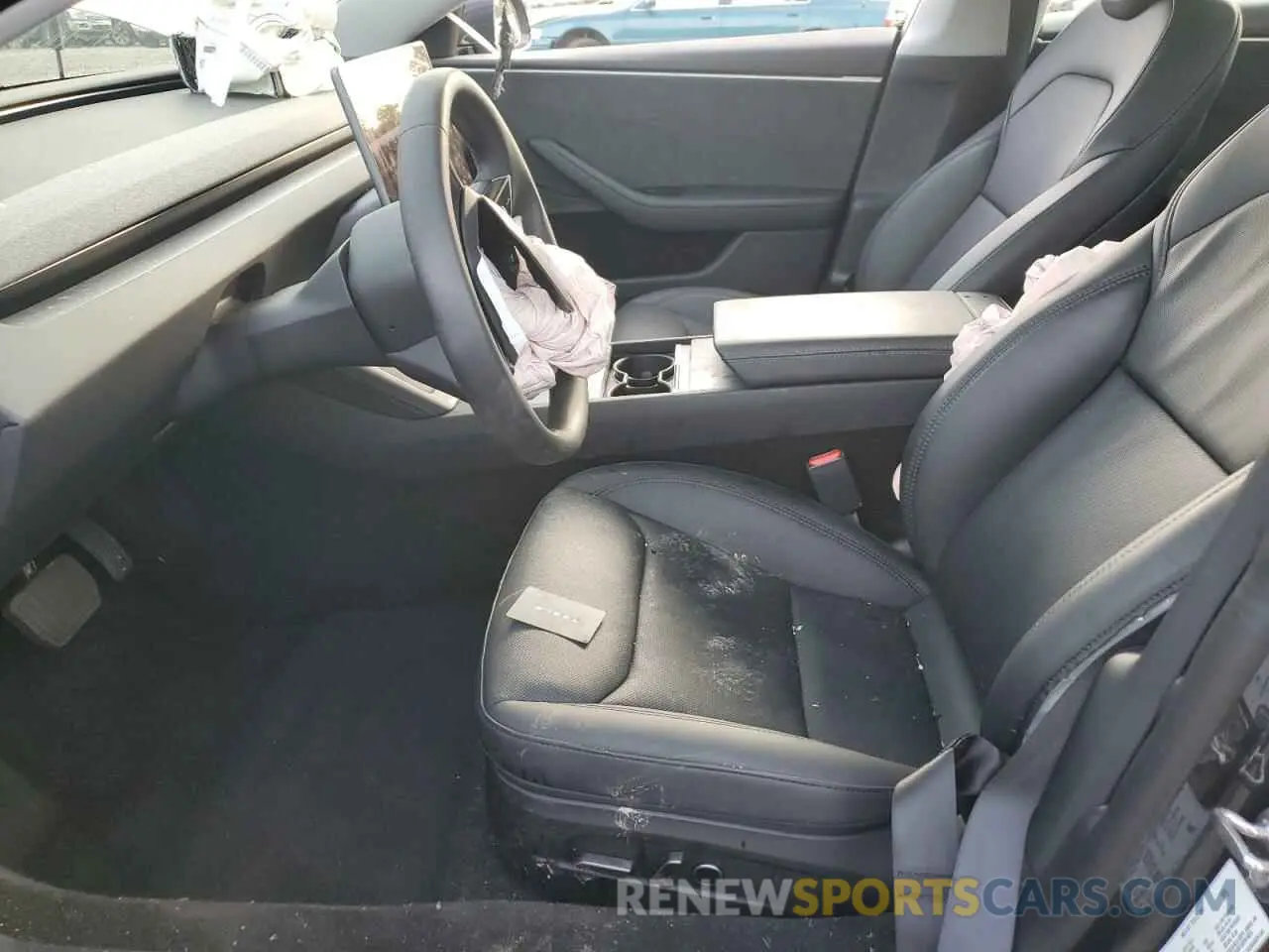 7 fotografías del automóvil dañado 5YJ3E1EB9RF787155 TESLA MODEL 3 2024