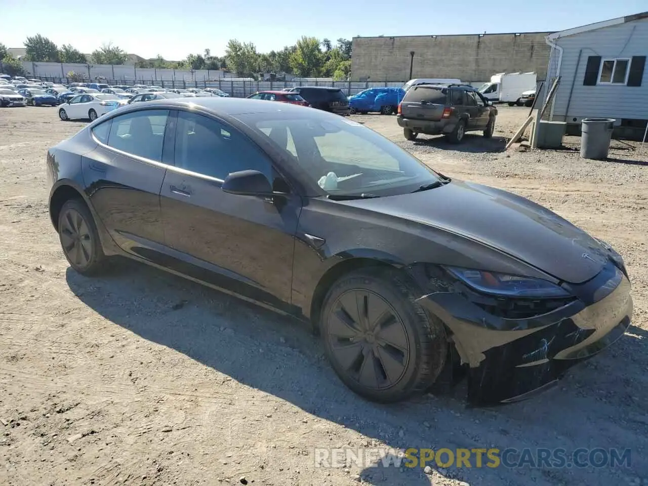 4 fotografías del automóvil dañado 5YJ3E1EB9RF792436 TESLA MODEL 3 2024
