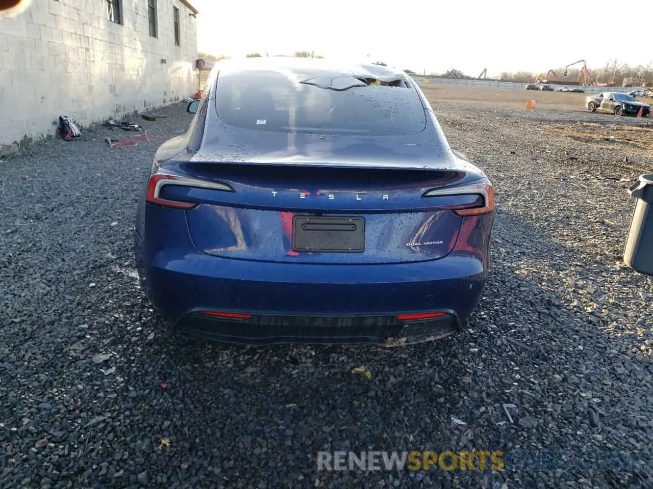 6 fotografías del automóvil dañado 5YJ3E1EB9RF818890 TESLA MODEL 3 2024