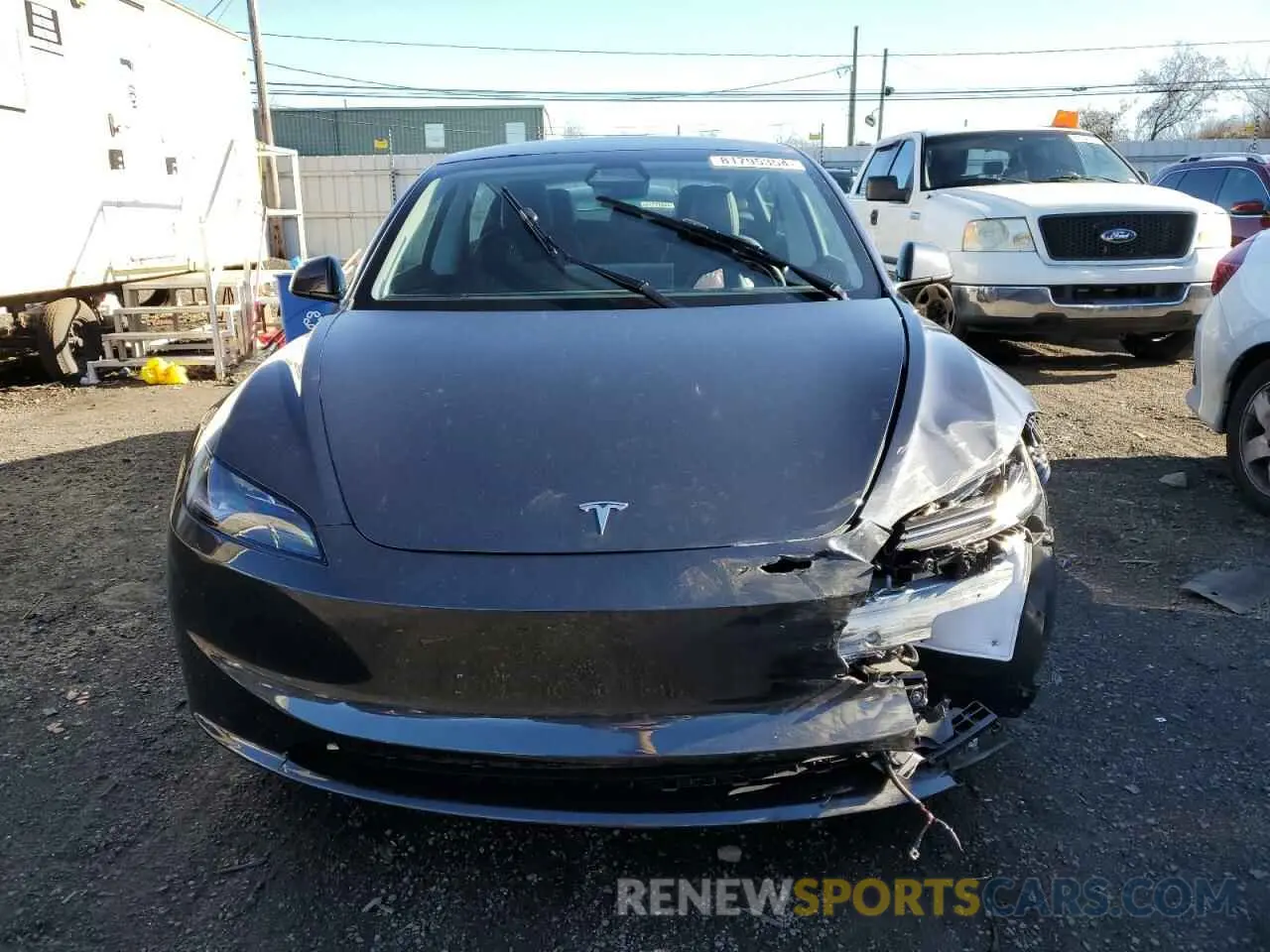 5 fotografías del automóvil dañado 5YJ3E1EB9RF823782 TESLA MODEL 3 2024