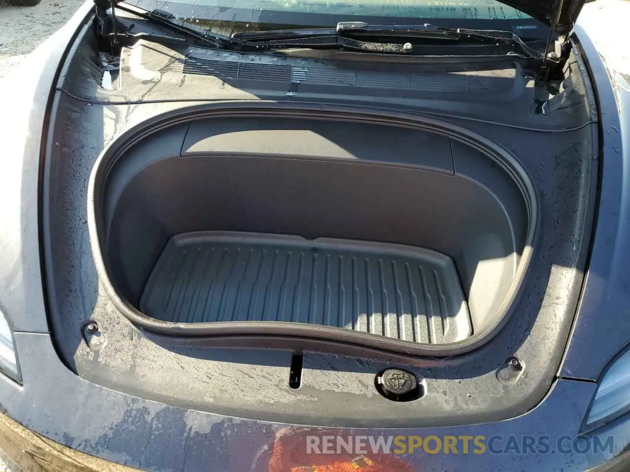 11 fotografías del automóvil dañado 5YJ3E1EBXRF737428 TESLA MODEL 3 2024