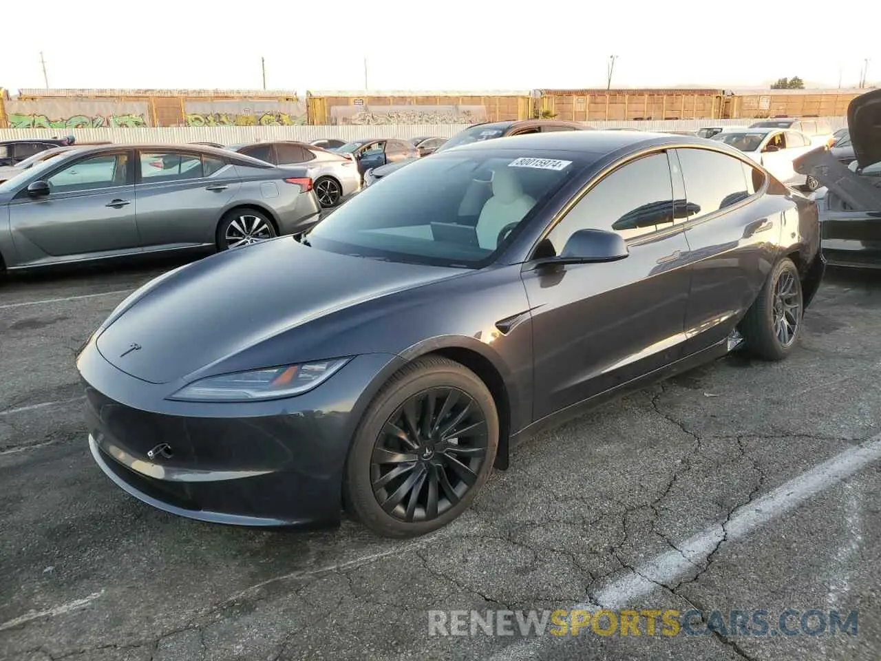 1 fotografías del automóvil dañado 5YJ3E1EBXRF769442 TESLA MODEL 3 2024