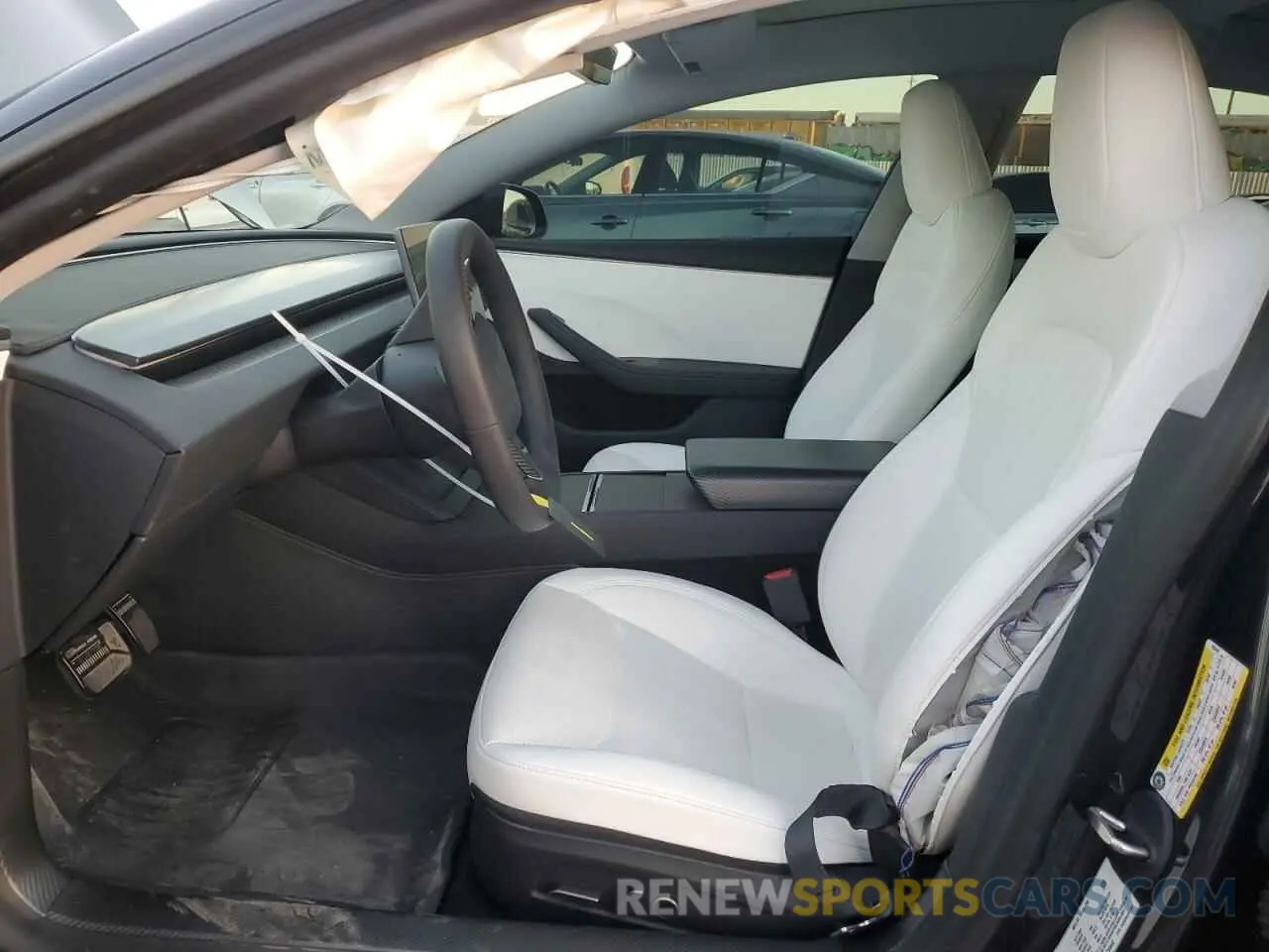 7 fotografías del automóvil dañado 5YJ3E1EBXRF769442 TESLA MODEL 3 2024