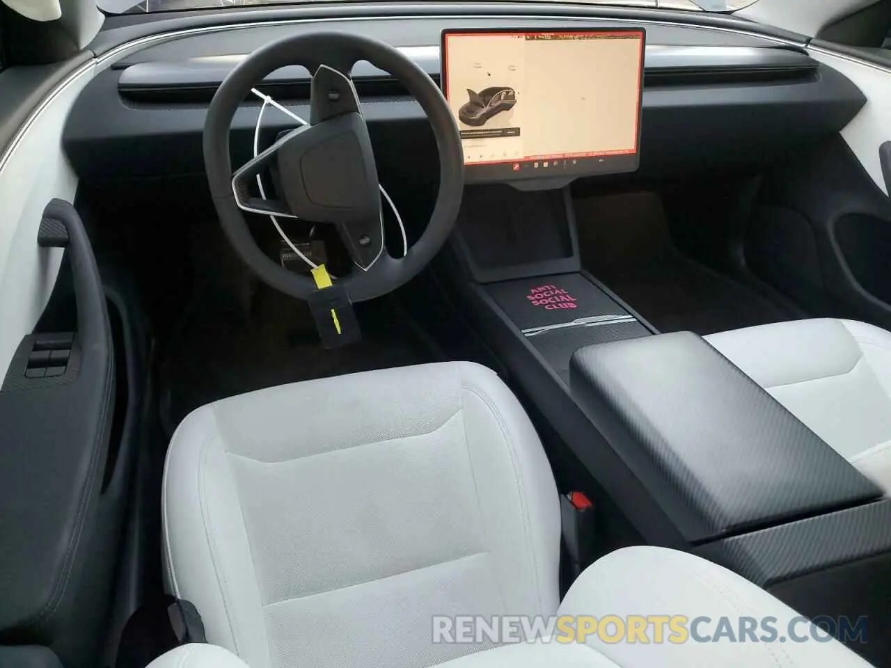 8 fotografías del automóvil dañado 5YJ3E1EBXRF769442 TESLA MODEL 3 2024
