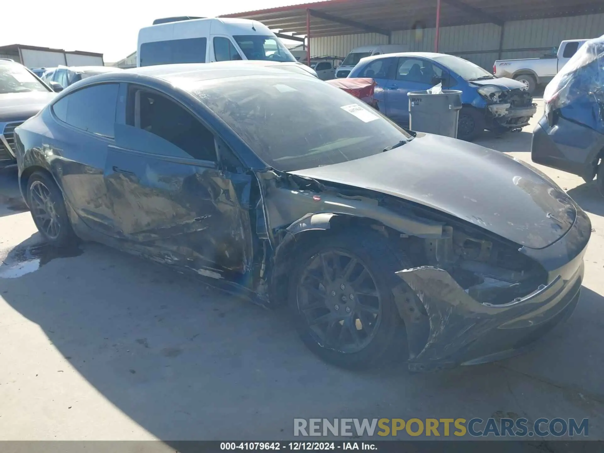 1 fotografías del automóvil dañado 5YJ3E1EBXRF789058 TESLA MODEL 3 2024