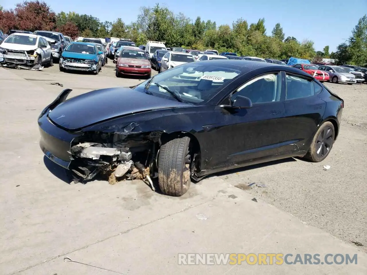 1 fotografías del automóvil dañado 5YJ3E1EBXRF789514 TESLA MODEL 3 2024