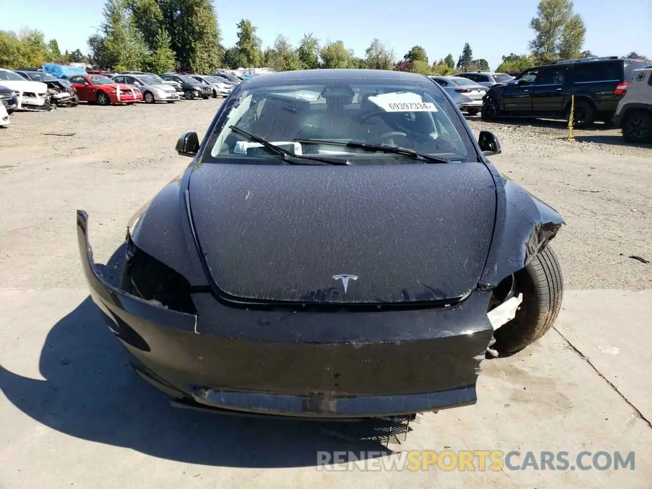 5 fotografías del automóvil dañado 5YJ3E1EBXRF789514 TESLA MODEL 3 2024