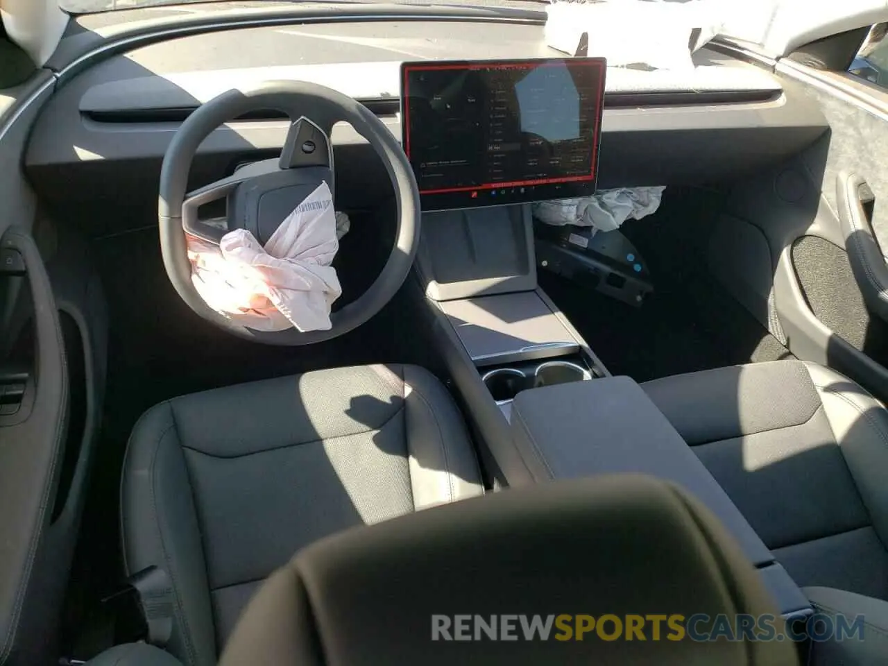 8 fotografías del automóvil dañado 5YJ3E1EBXRF789514 TESLA MODEL 3 2024