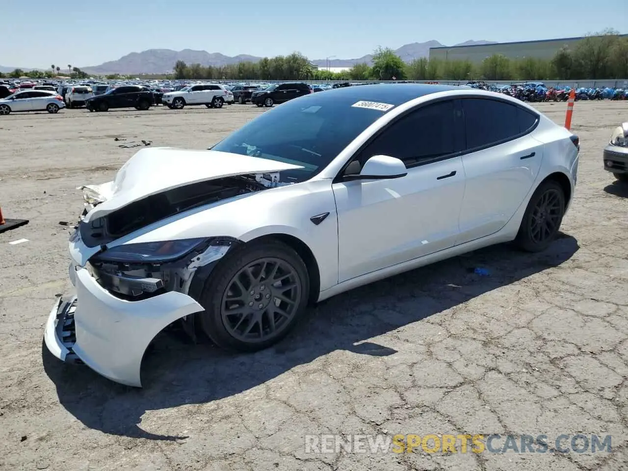 1 fotografías del automóvil dañado 5YJ3E1EBXRF796379 TESLA MODEL 3 2024