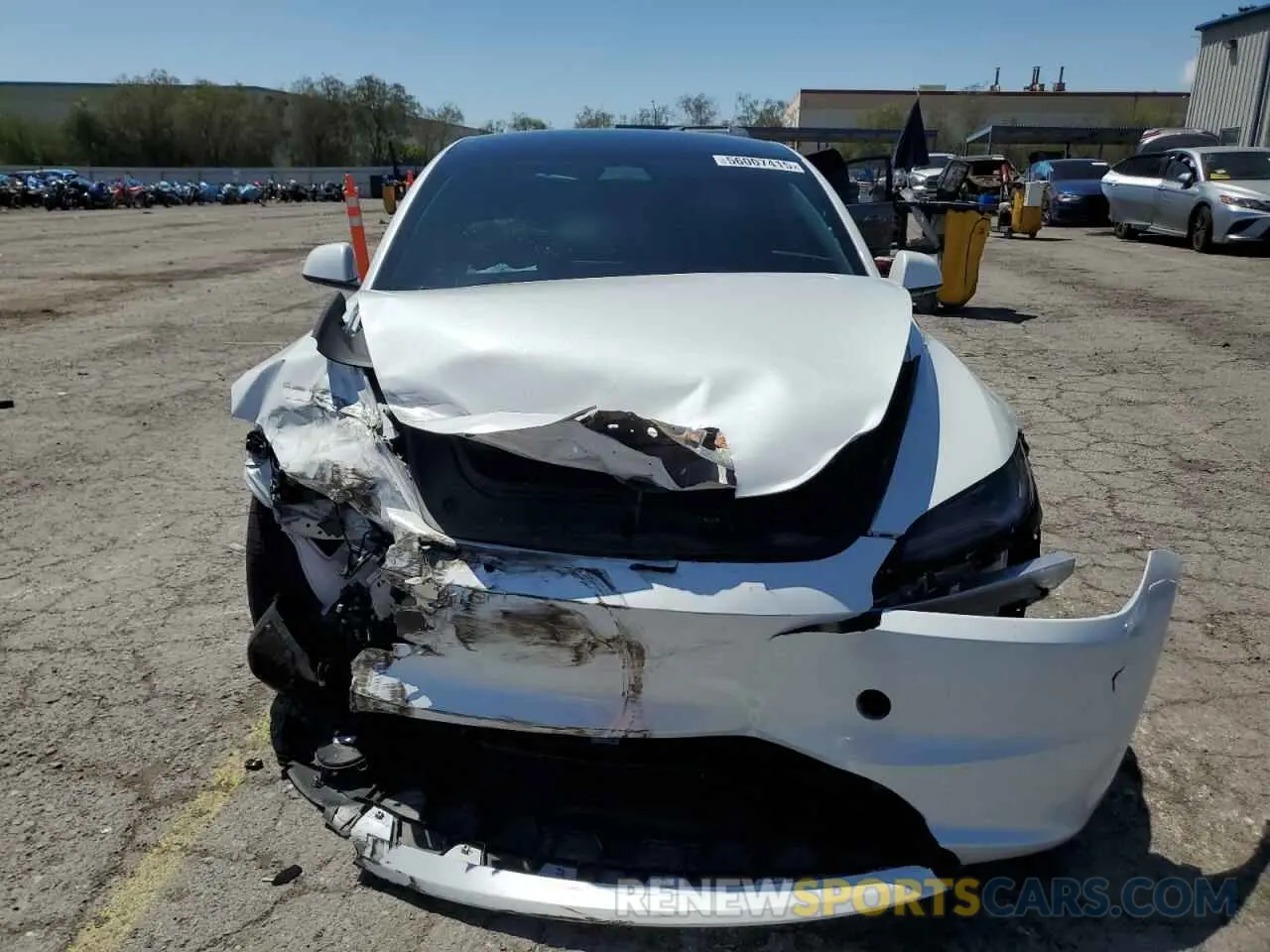 5 fotografías del automóvil dañado 5YJ3E1EBXRF796379 TESLA MODEL 3 2024