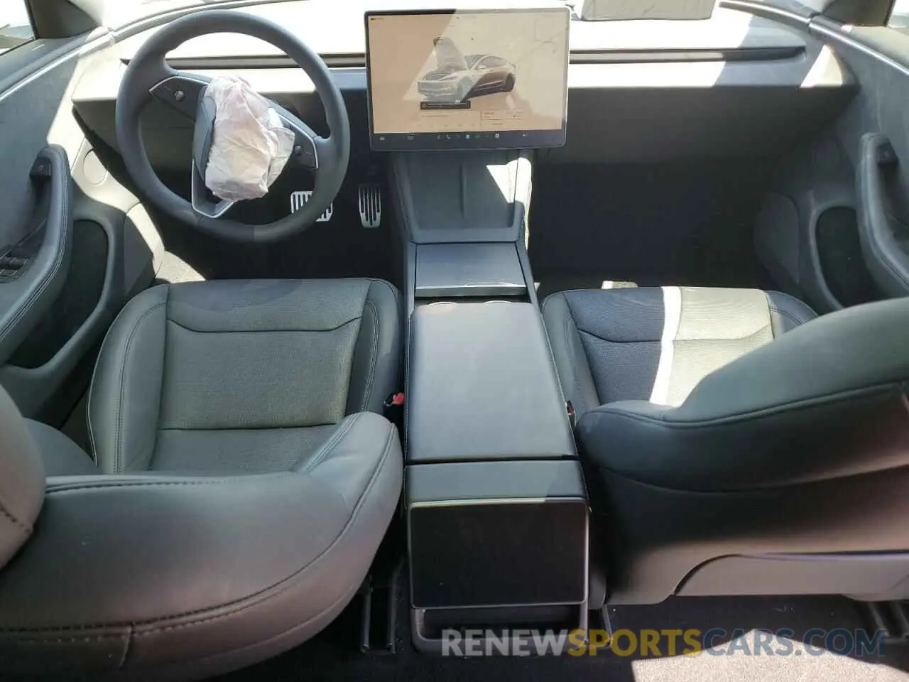 8 fotografías del automóvil dañado 5YJ3E1EBXRF796379 TESLA MODEL 3 2024