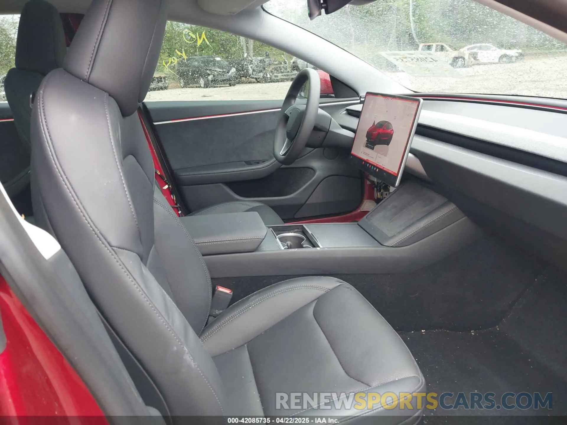 5 fotografías del automóvil dañado 5YJ3E1EBXRF810684 TESLA MODEL 3 2024