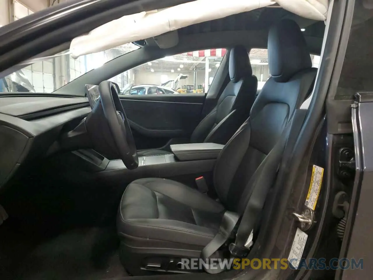 7 fotografías del automóvil dañado 5YJ3E1EBXRF818977 TESLA MODEL 3 2024