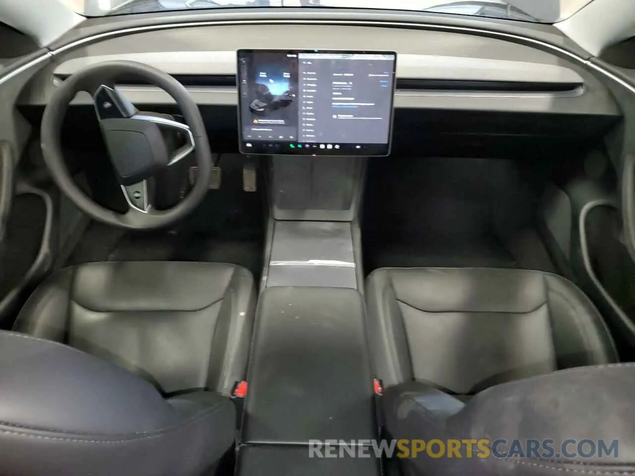 8 fotografías del automóvil dañado 5YJ3E1EBXRF818977 TESLA MODEL 3 2024