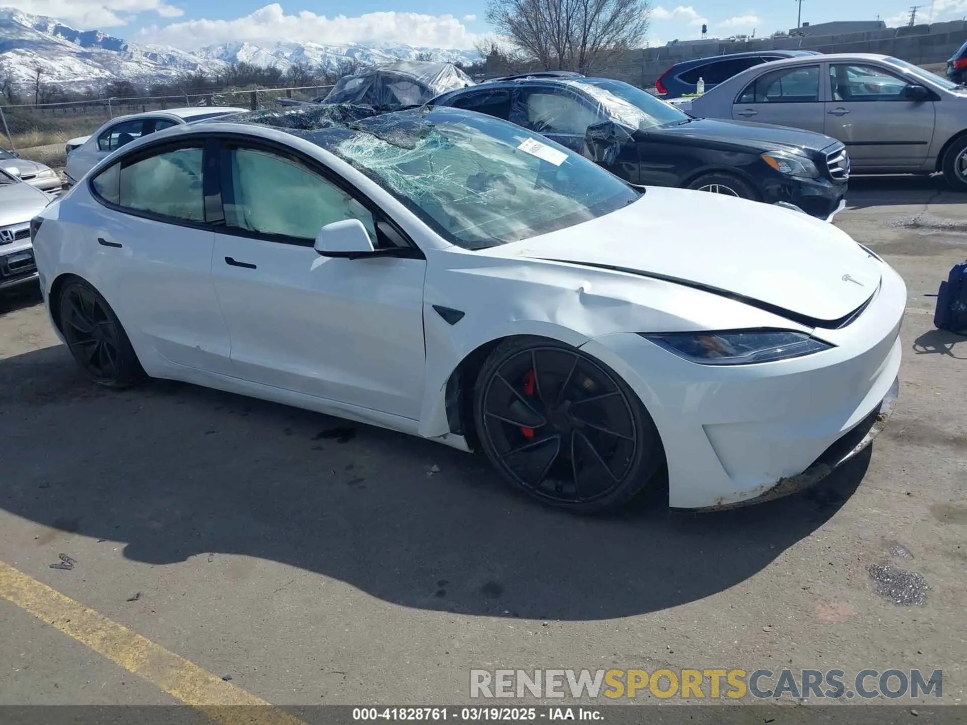 1 fotografías del automóvil dañado 5YJ3E1ET0RF793242 TESLA MODEL 3 2024
