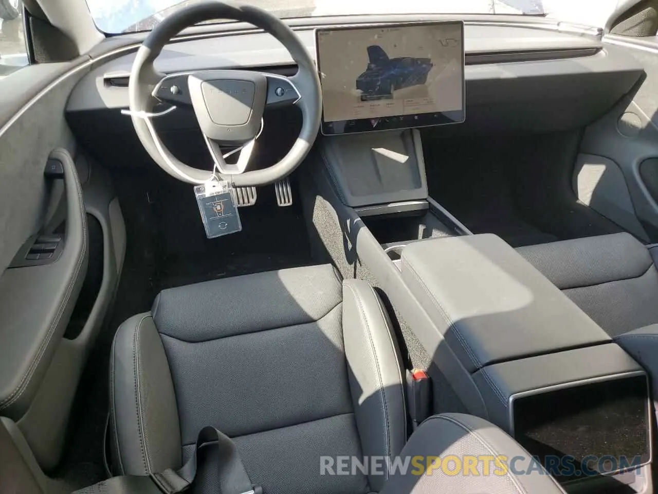 8 fotografías del automóvil dañado 5YJ3E1ET0RF829432 TESLA MODEL 3 2024