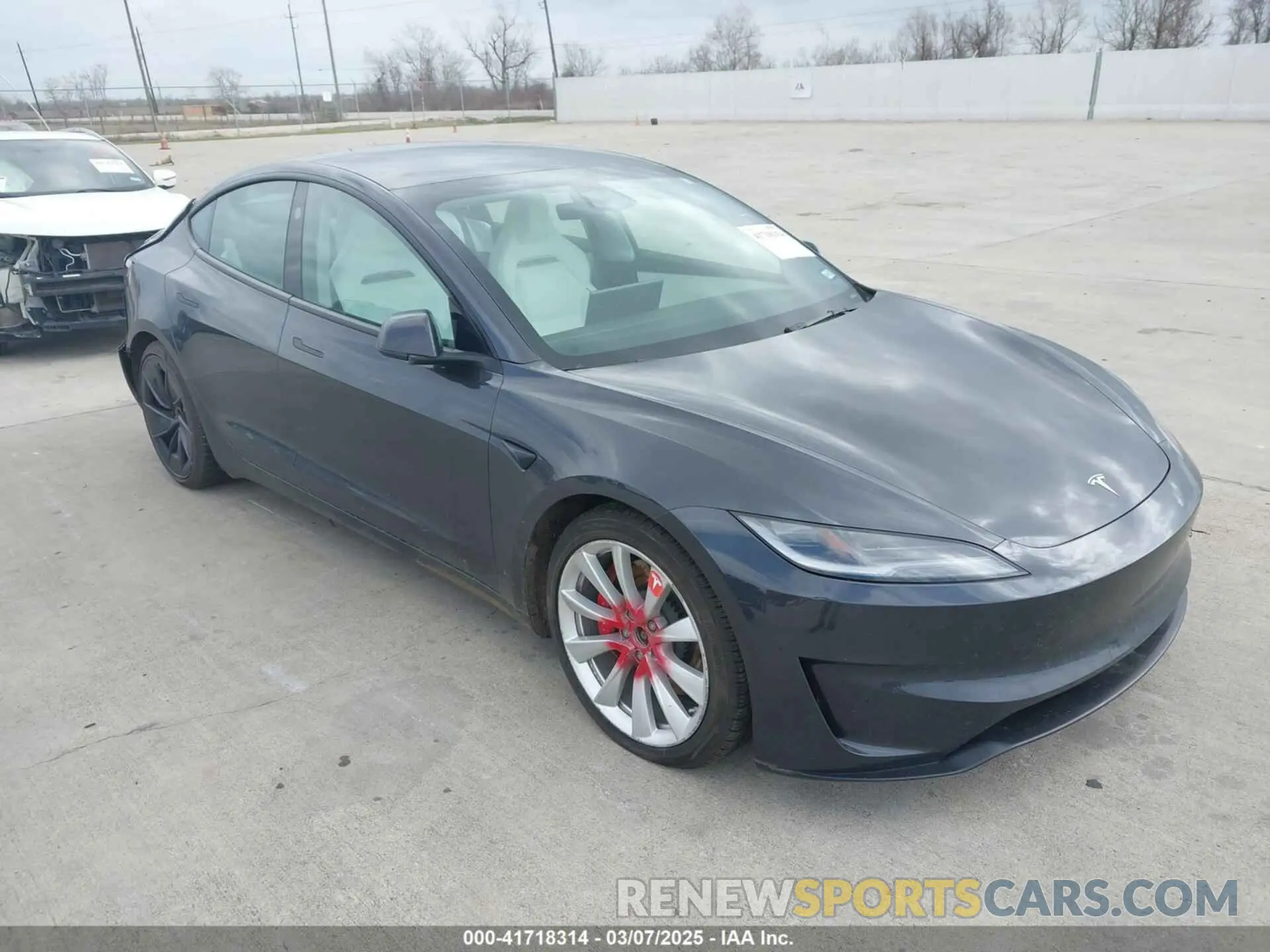 1 fotografías del automóvil dañado 5YJ3E1ET0RF842987 TESLA MODEL 3 2024