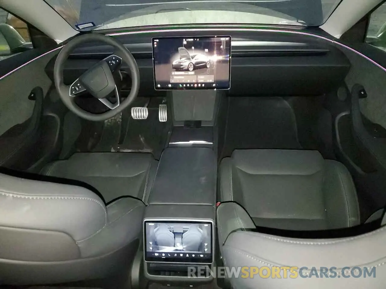 8 fotografías del automóvil dañado 5YJ3E1ET0RF845520 TESLA MODEL 3 2024