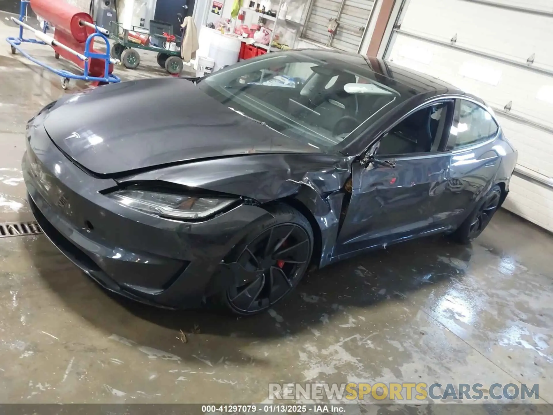 6 fotografías del automóvil dañado 5YJ3E1ET0RF888464 TESLA MODEL 3 2024