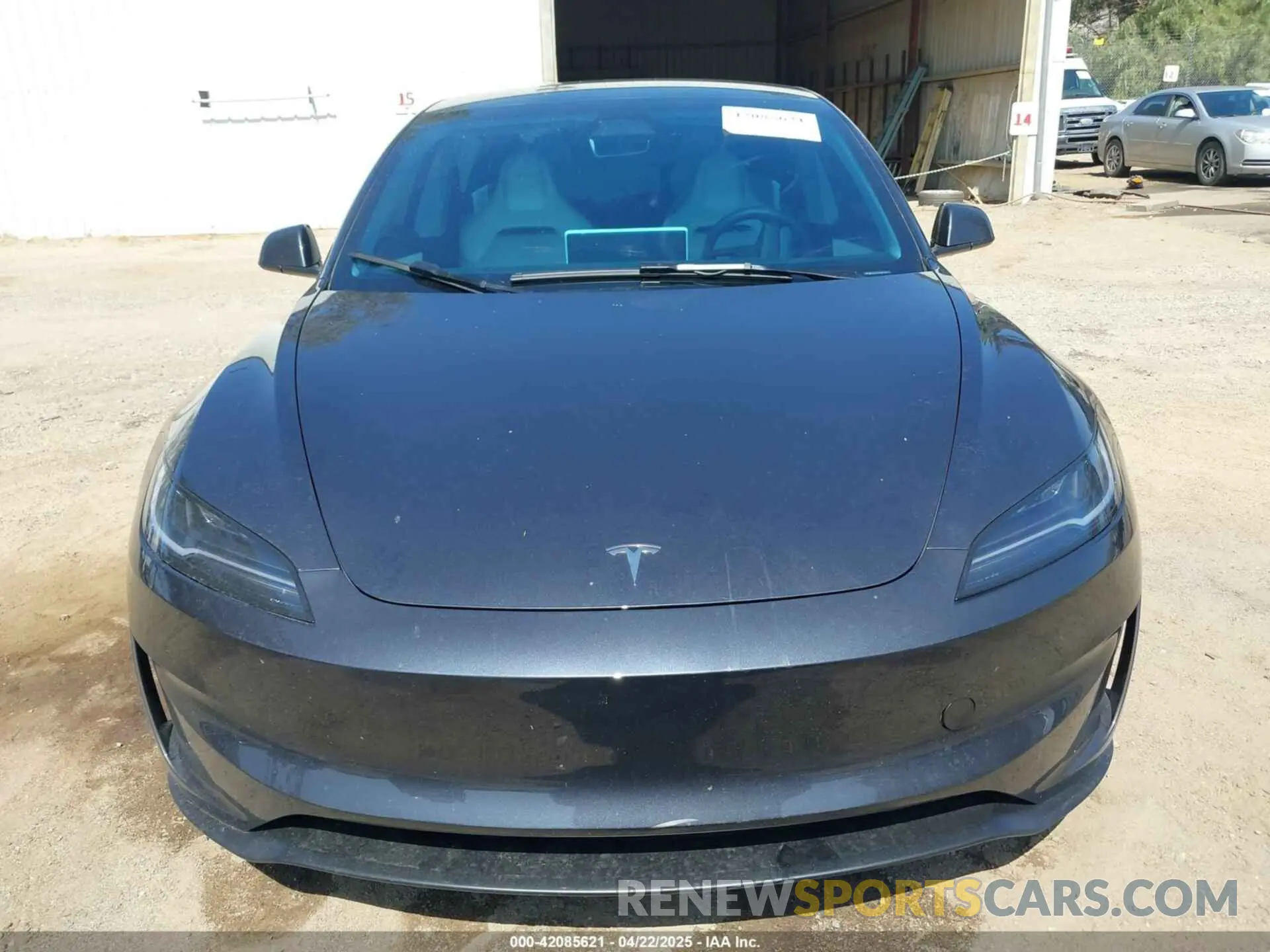 12 fotografías del automóvil dañado 5YJ3E1ET1RF867803 TESLA MODEL 3 2024