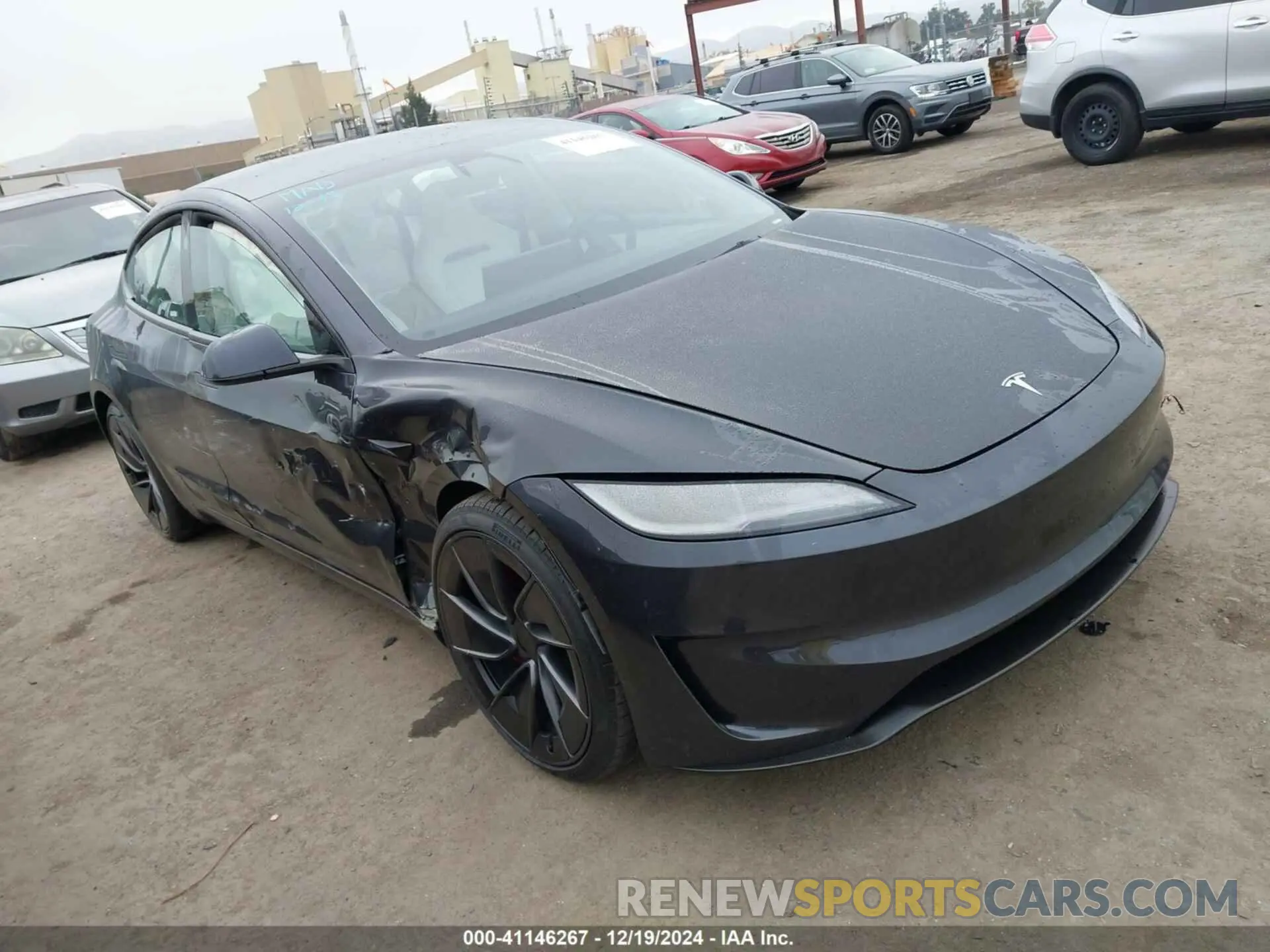 1 fotografías del automóvil dañado 5YJ3E1ET1RF914389 TESLA MODEL 3 2024