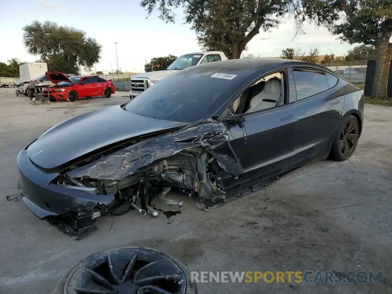 1 fotografías del automóvil dañado 5YJ3E1ET2RF758458 TESLA MODEL 3 2024