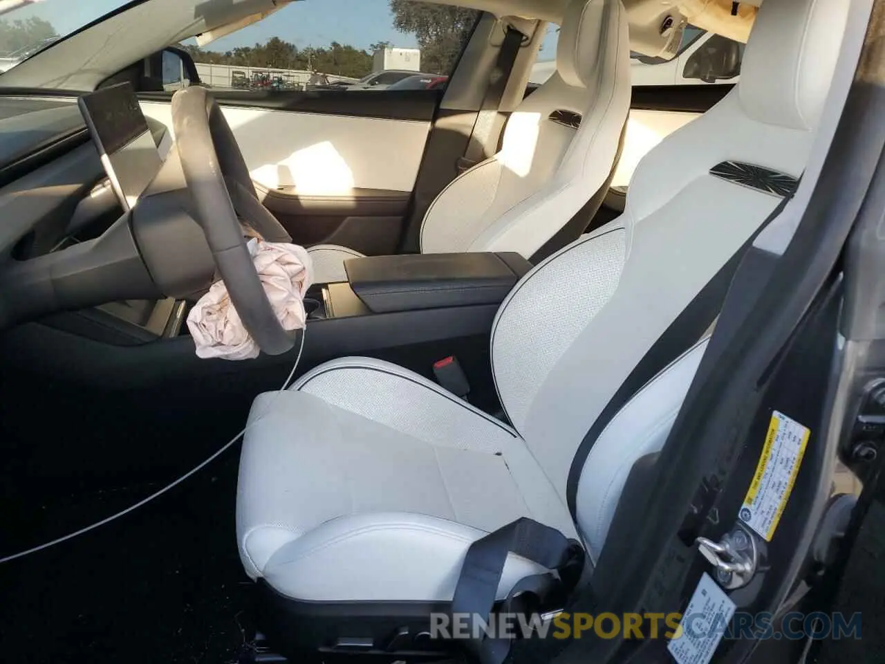 7 fotografías del automóvil dañado 5YJ3E1ET2RF758458 TESLA MODEL 3 2024