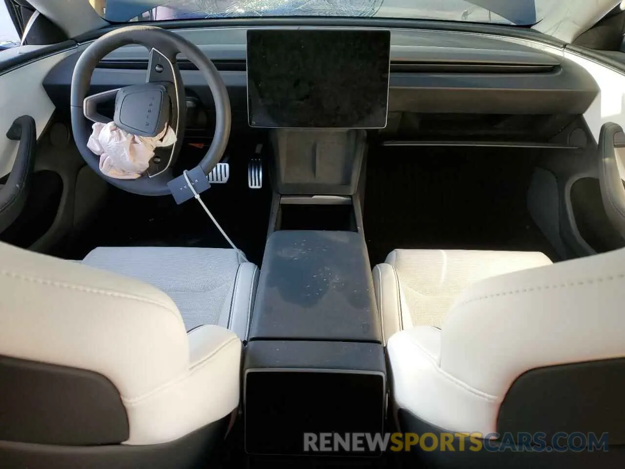 8 fotografías del automóvil dañado 5YJ3E1ET2RF758458 TESLA MODEL 3 2024