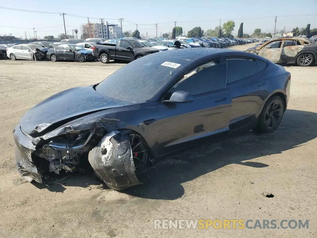 1 fotografías del automóvil dañado 5YJ3E1ET2RF774076 TESLA MODEL 3 2024