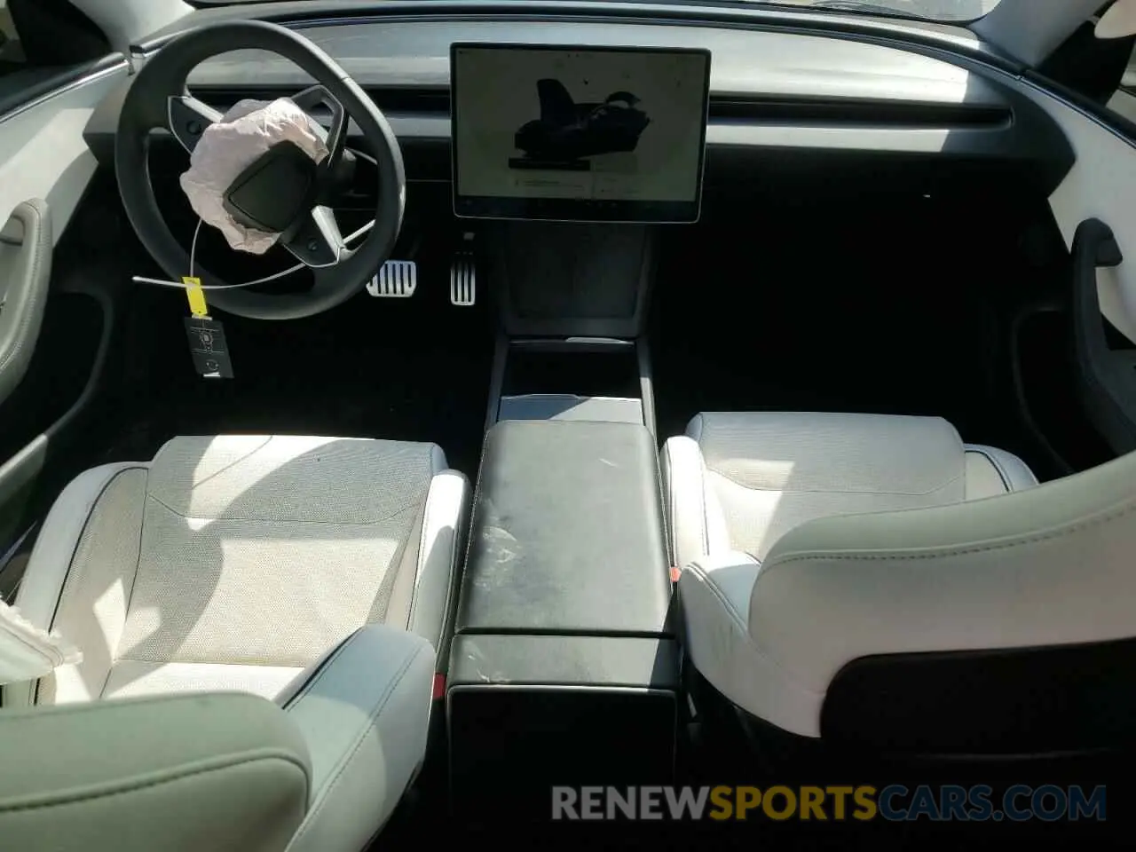 8 fotografías del automóvil dañado 5YJ3E1ET2RF774076 TESLA MODEL 3 2024