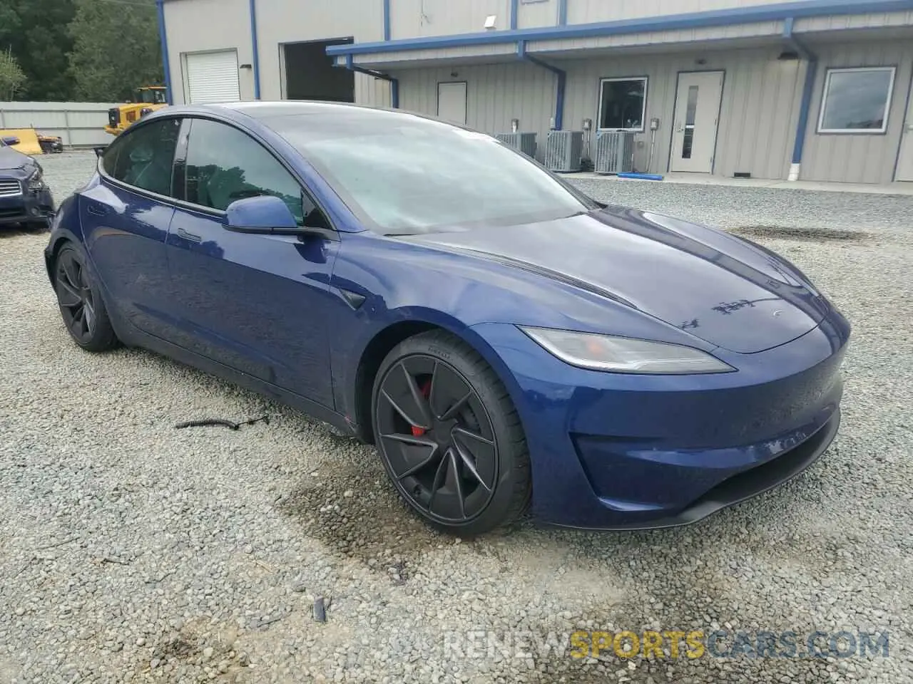 4 fotografías del automóvil dañado 5YJ3E1ET4RF807076 TESLA MODEL 3 2024