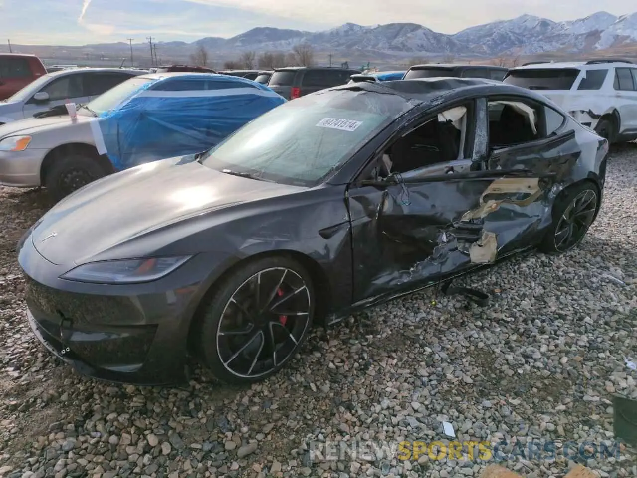 1 fotografías del automóvil dañado 5YJ3E1ET4RF820894 TESLA MODEL 3 2024