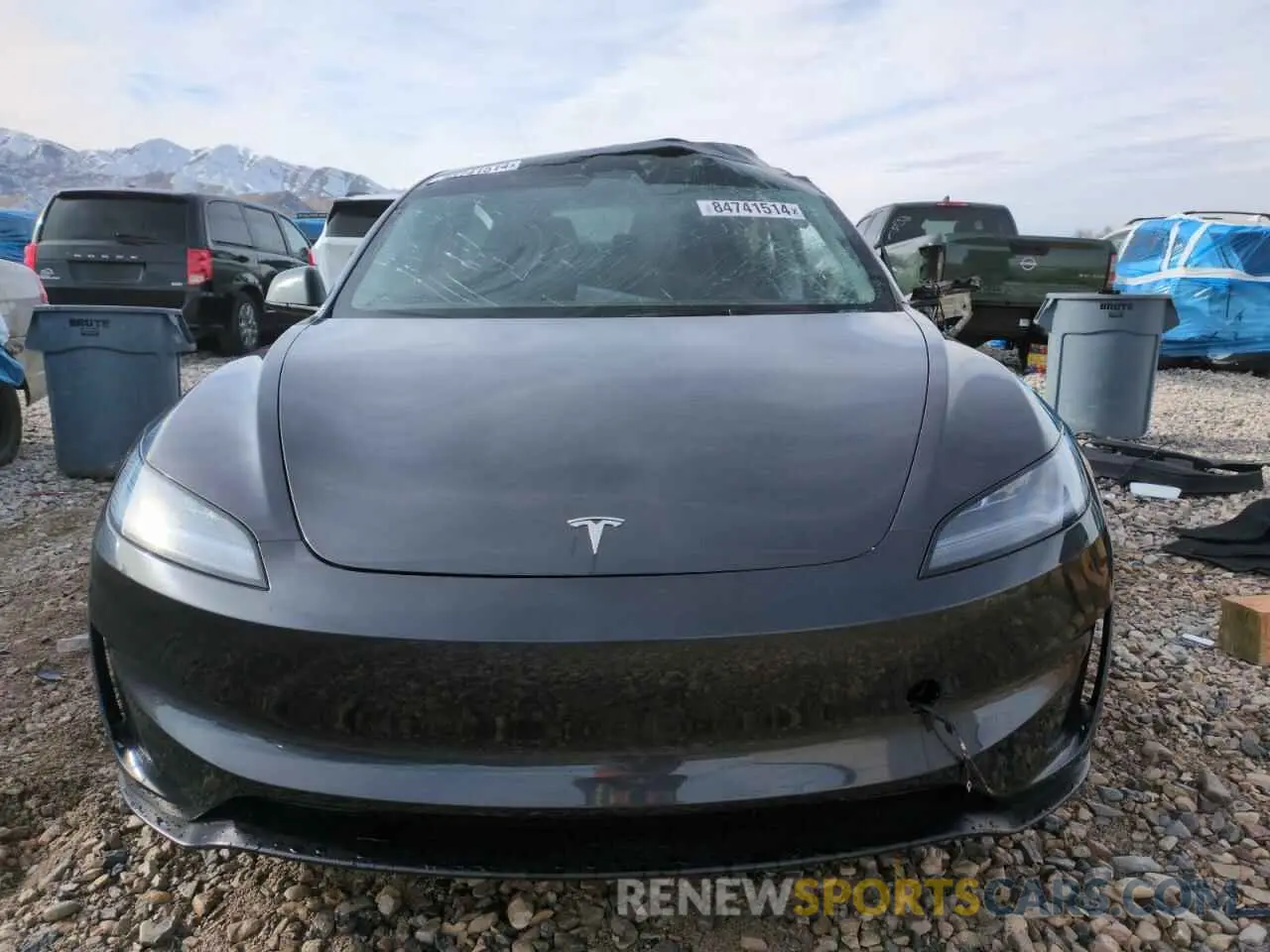 5 fotografías del automóvil dañado 5YJ3E1ET4RF820894 TESLA MODEL 3 2024