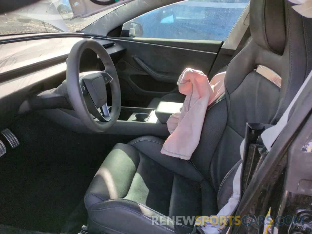 7 fotografías del automóvil dañado 5YJ3E1ET4RF820894 TESLA MODEL 3 2024