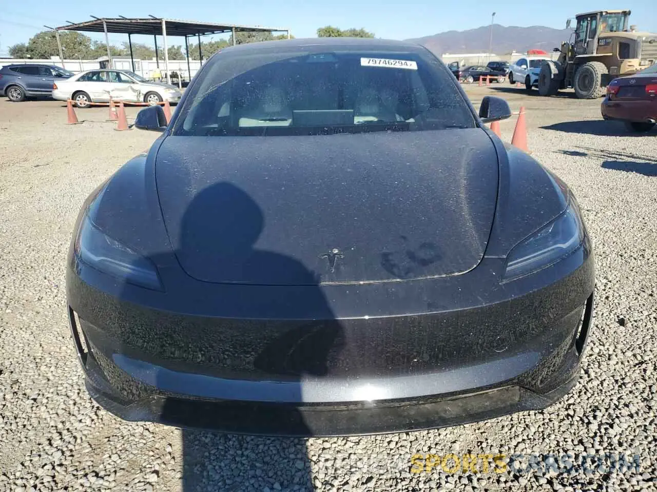 5 fotografías del automóvil dañado 5YJ3E1ET4RF831300 TESLA MODEL 3 2024