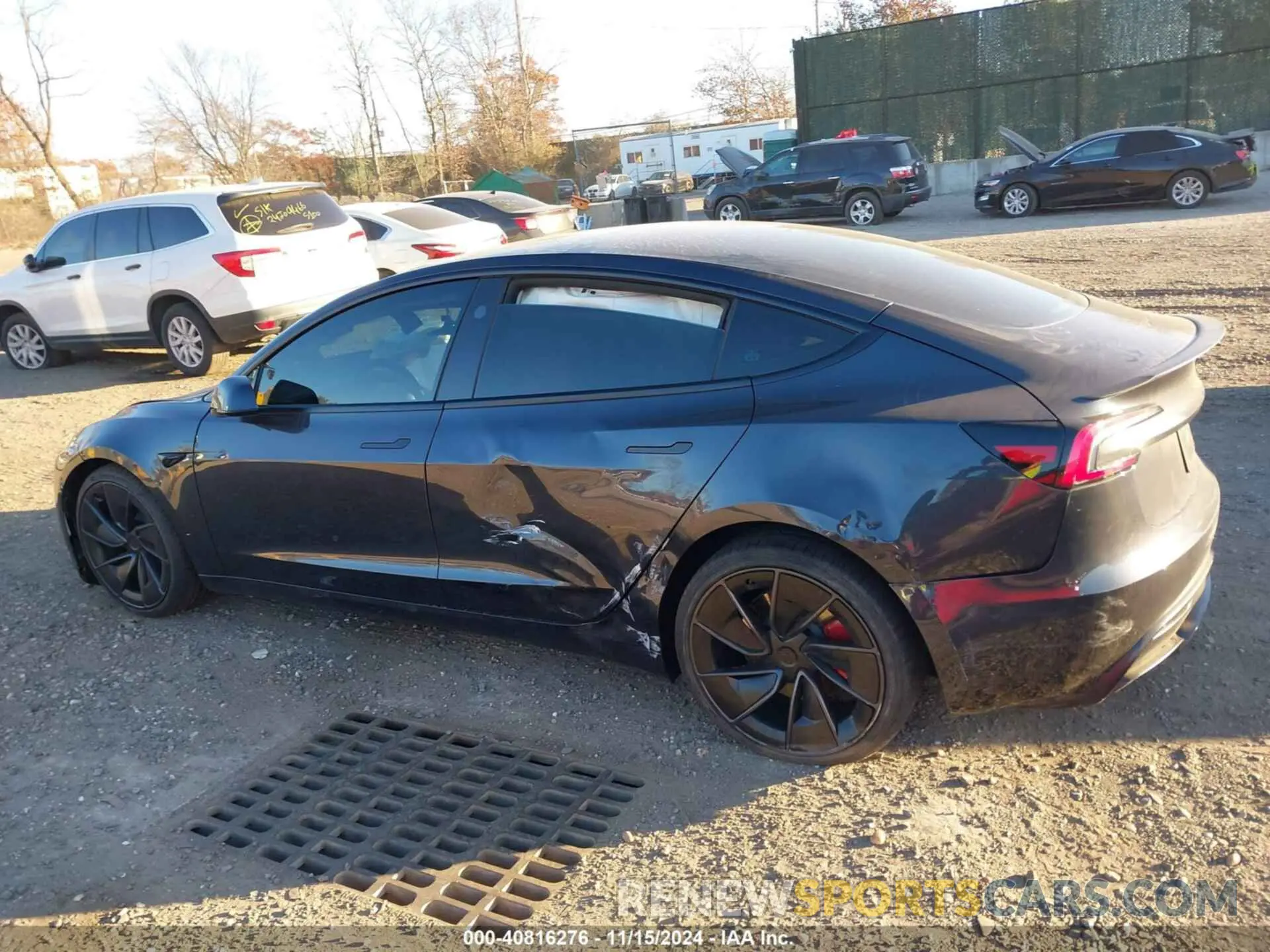 14 fotografías del automóvil dañado 5YJ3E1ET4RF868928 TESLA MODEL 3 2024