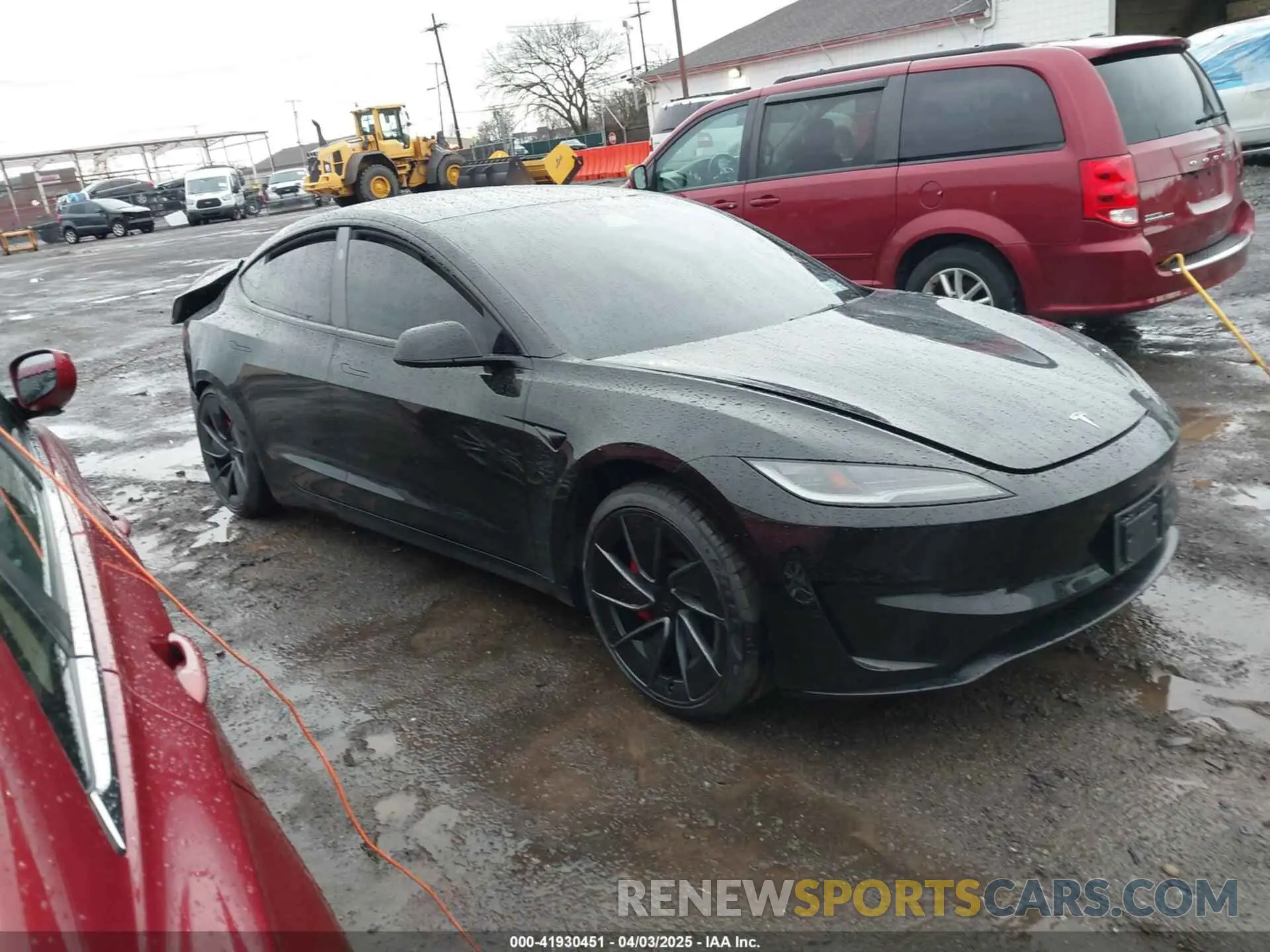 1 fotografías del automóvil dañado 5YJ3E1ET5RF892736 TESLA MODEL 3 2024
