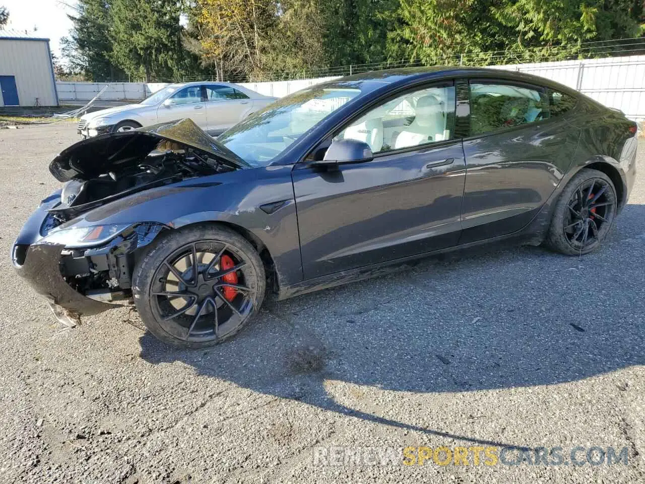 1 fotografías del automóvil dañado 5YJ3E1ET6RF796369 TESLA MODEL 3 2024