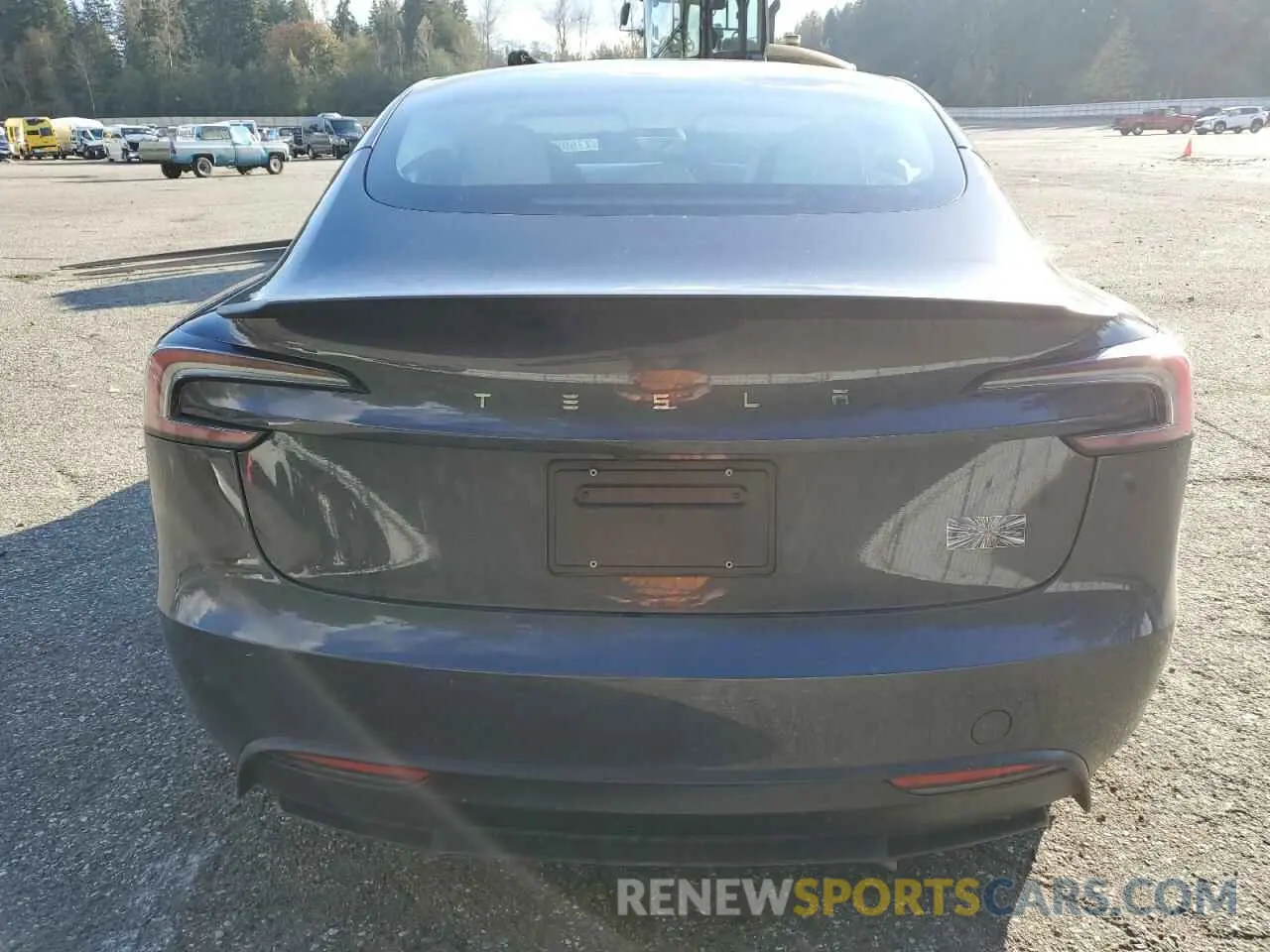 6 fotografías del automóvil dañado 5YJ3E1ET6RF796369 TESLA MODEL 3 2024