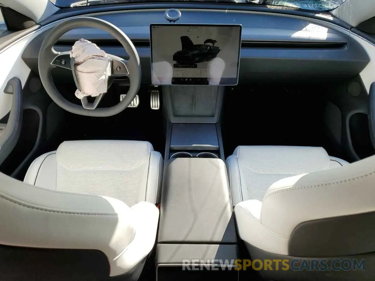 8 fotografías del automóvil dañado 5YJ3E1ET6RF796369 TESLA MODEL 3 2024