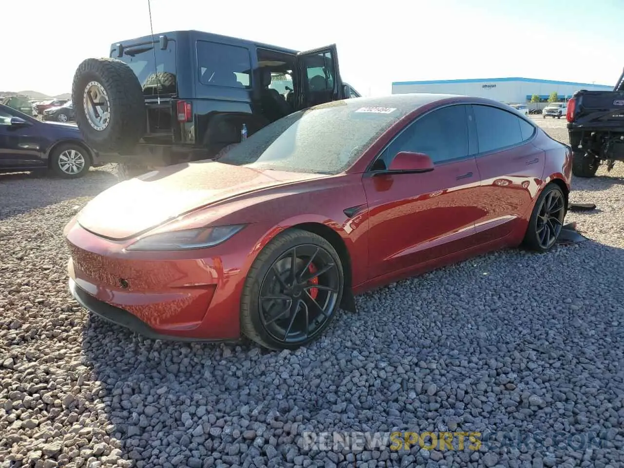 1 fotografías del automóvil dañado 5YJ3E1ET6RF824994 TESLA MODEL 3 2024