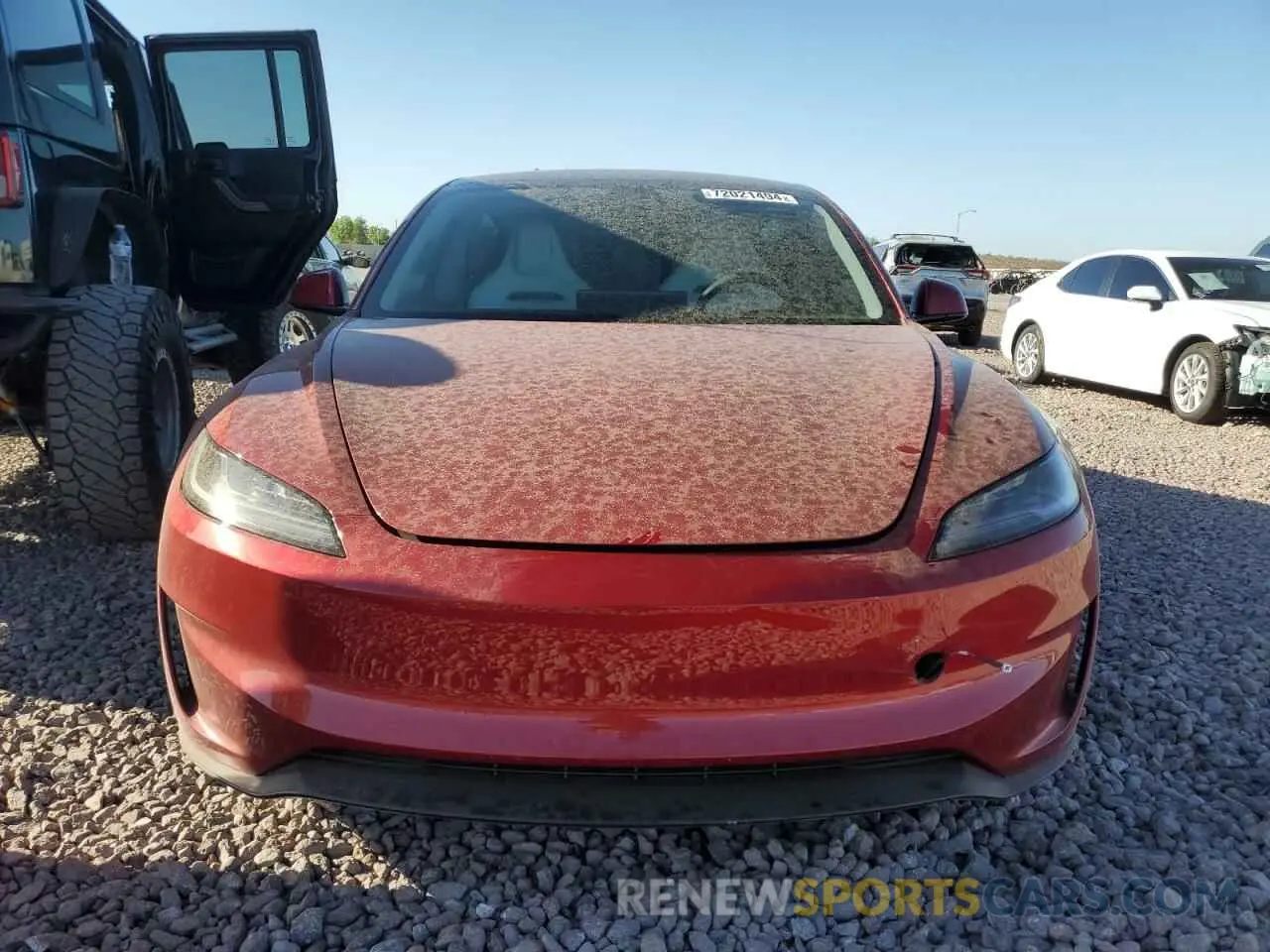 5 fotografías del automóvil dañado 5YJ3E1ET6RF824994 TESLA MODEL 3 2024