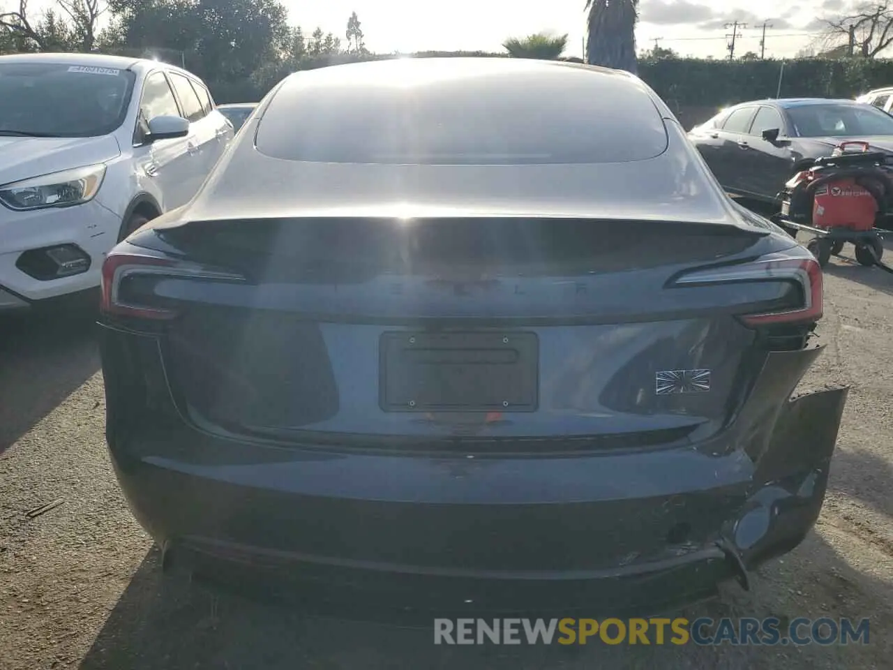 6 fotografías del automóvil dañado 5YJ3E1ET6RF826745 TESLA MODEL 3 2024