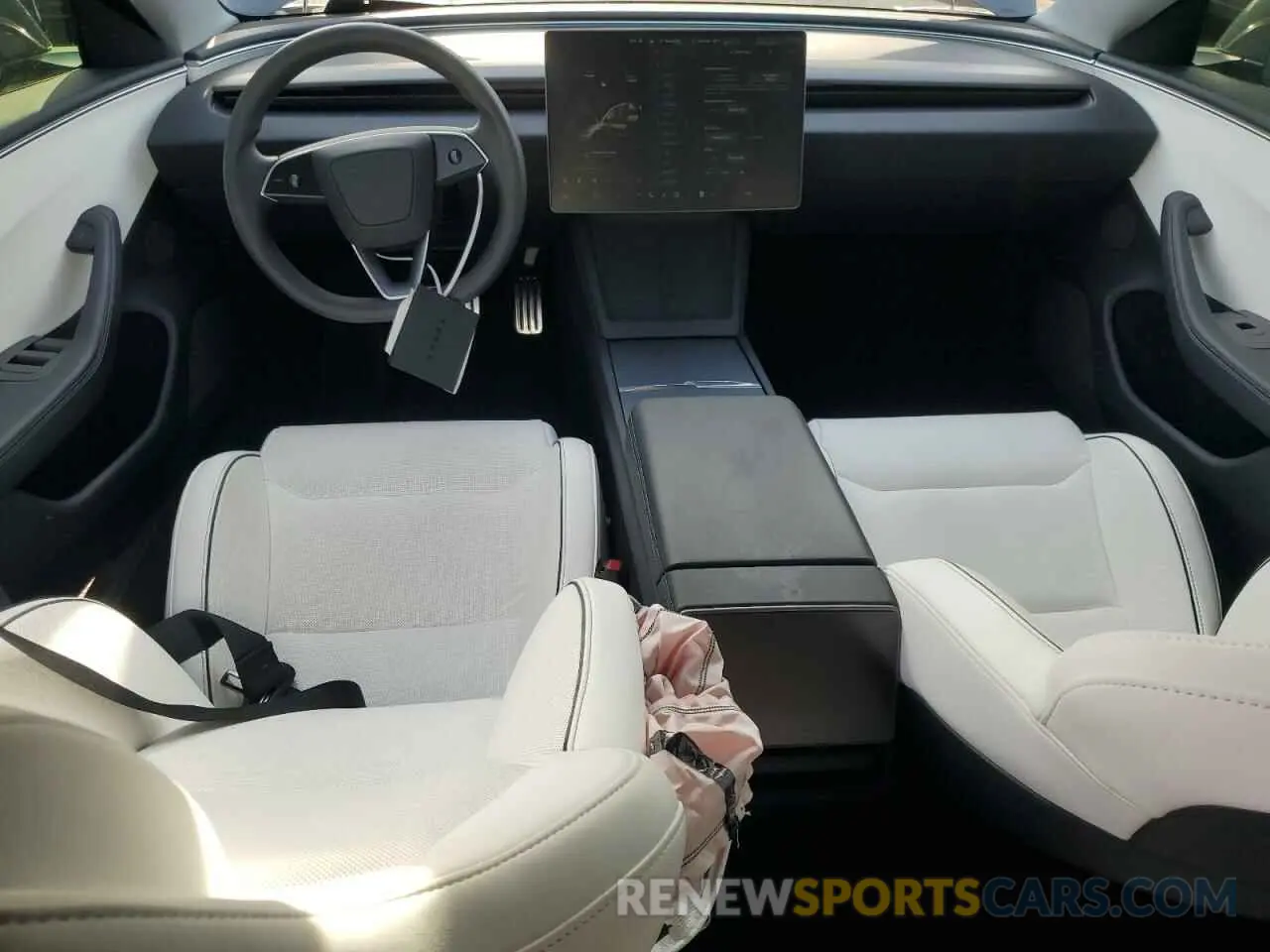8 fotografías del automóvil dañado 5YJ3E1ET6RF826745 TESLA MODEL 3 2024