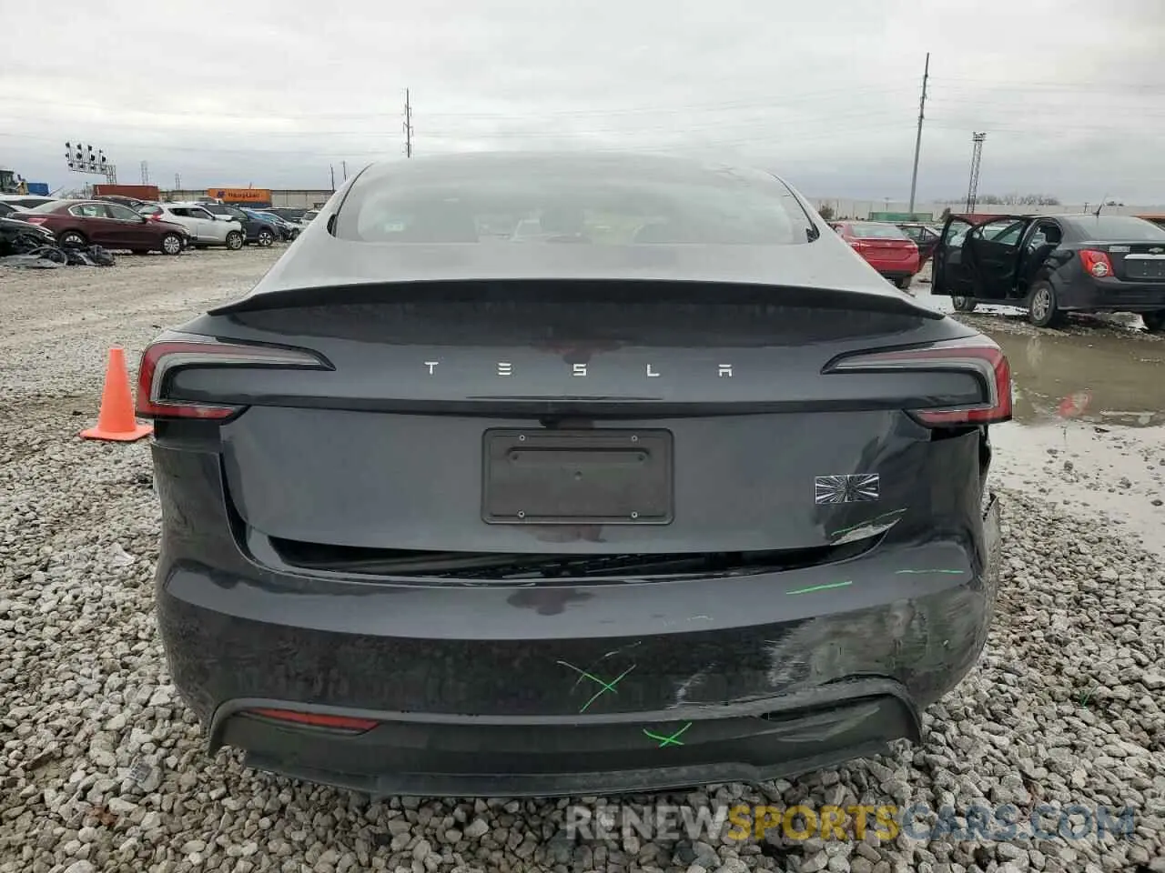 6 fotografías del automóvil dañado 5YJ3E1ET6RF849510 TESLA MODEL 3 2024