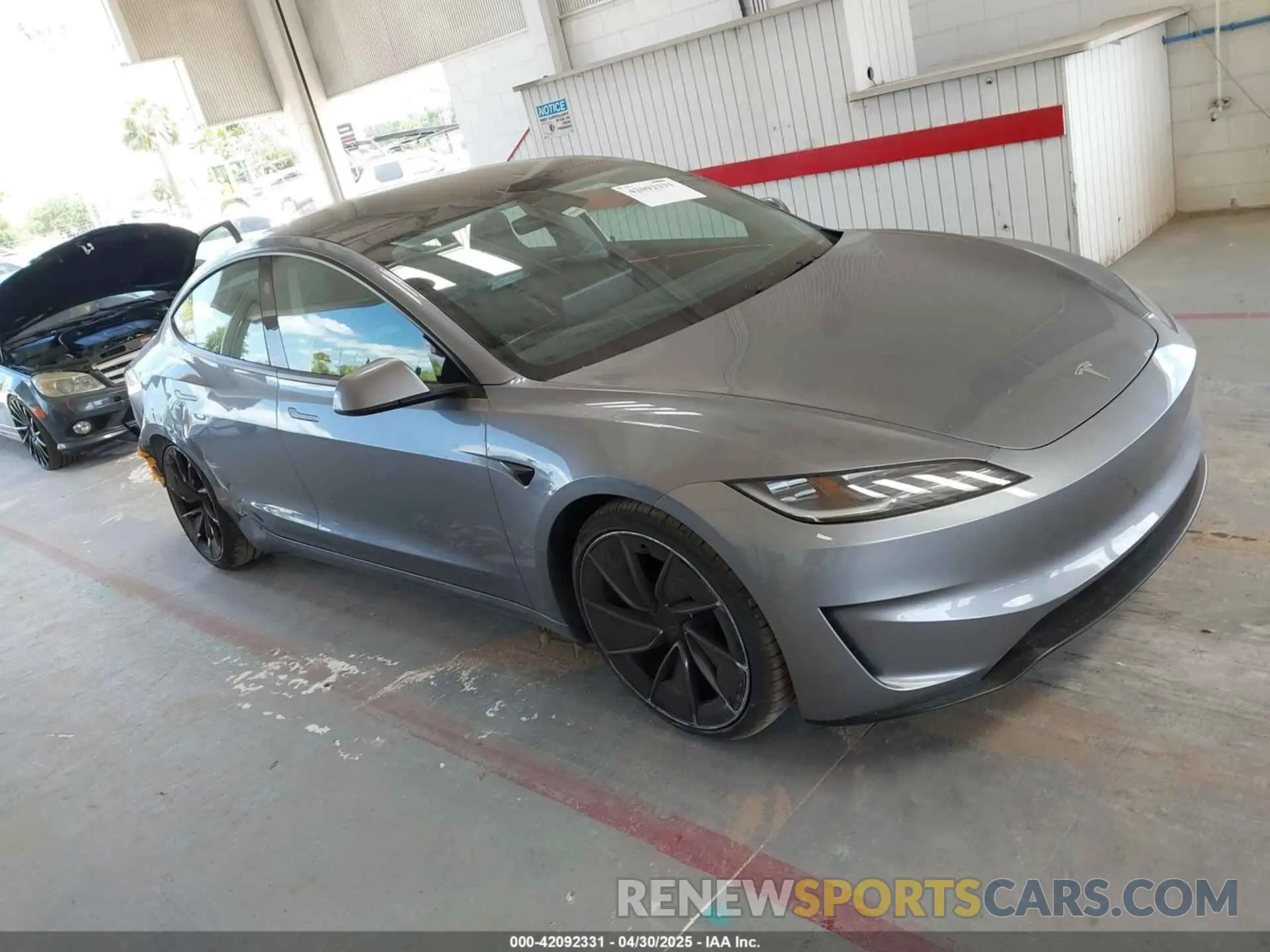 12 fotografías del automóvil dañado 5YJ3E1ET6RF862371 TESLA MODEL 3 2024